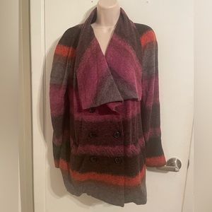 Tribal brand size M coat. Pinkish/mauve grey.
